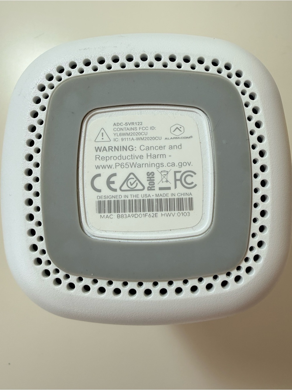 Alarm.com ADC-SVR122 Stream Video Recorder Alarm Camera 1TB Storage & Power Cord - Picture 4 of 6